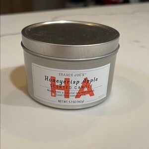 Trader Joe's Honeycrisp Apple Scented Candle